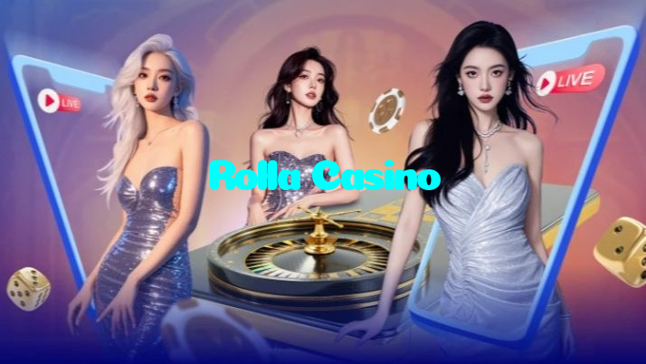Rolla Casino casino presented on mobile device in Pakistan with slots and live games